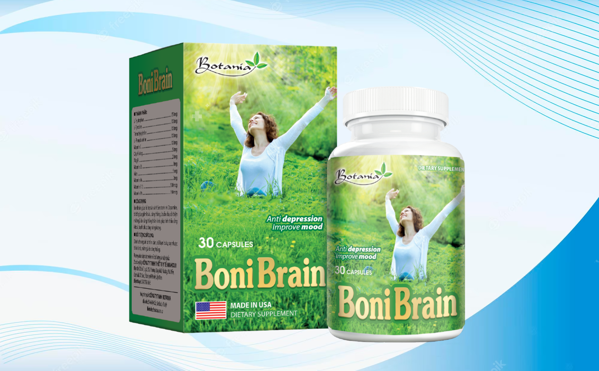 Sản phẩm BoniBrain của Mỹ
