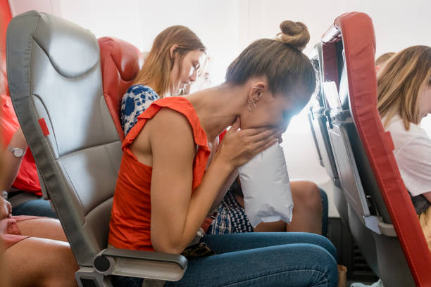 Người mắc hội chứng sợ máy bay thường căng thẳng, hoảng loạn khi đi máy bay